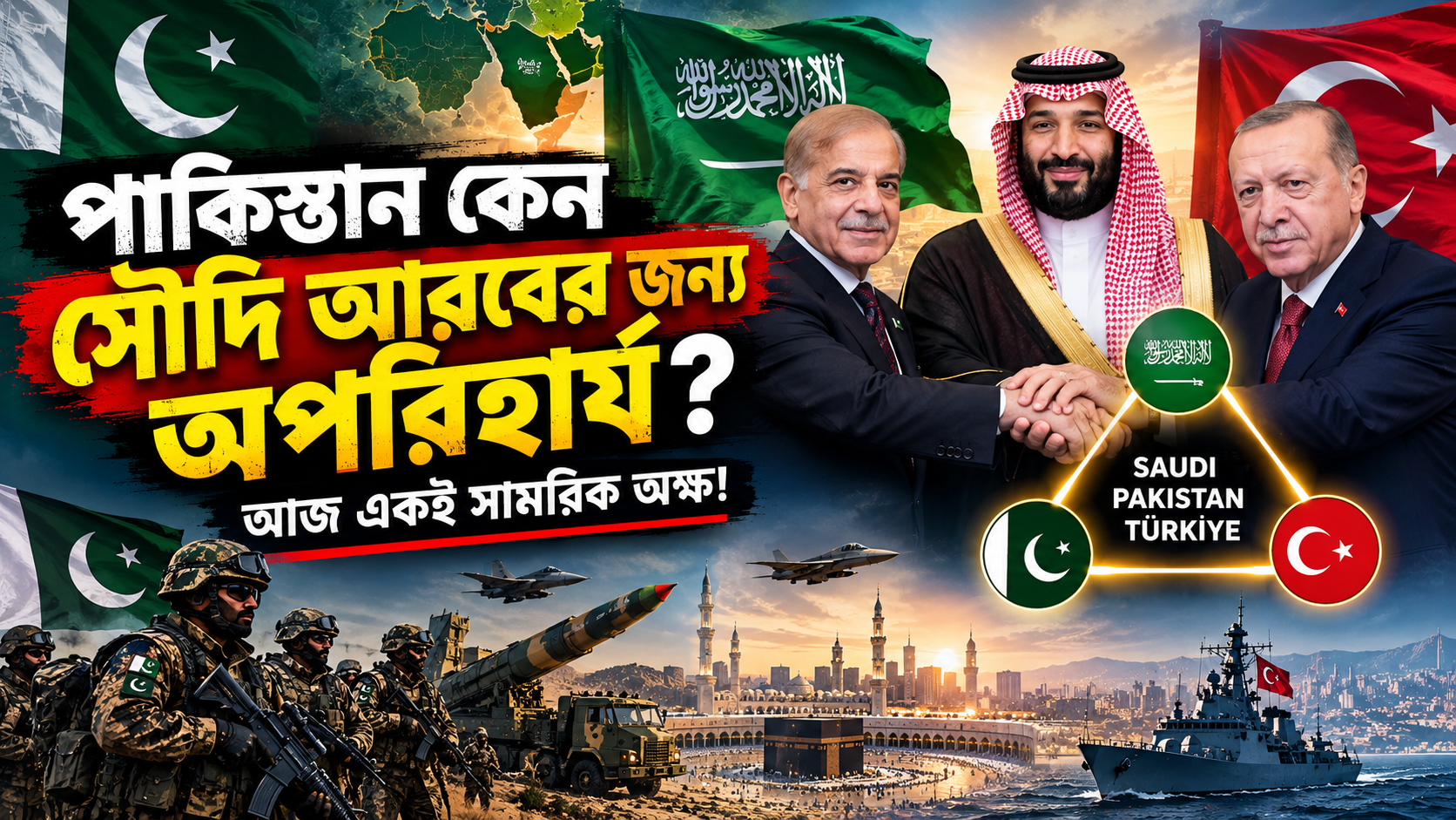 পাকিস্তানের জন্য সৌদি আরব কেন এত গুরুত্বপূর্ণ